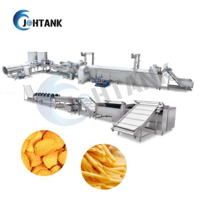 China El bocado del finger pega la patata congelada Chips Making Machine en venta