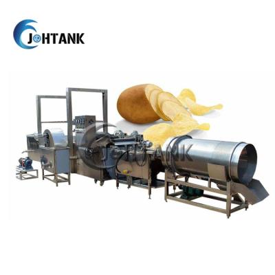 China Snack Frozen French Fries Production Line , Fresh Potato Chips Production Line for sale