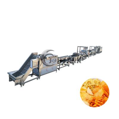 China 14 Sets Potato Chips Production Line , Fully Automatic French Fries Machine for sale