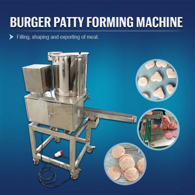China Mini Potato Beef Burger Patty Making Machine Electric for sale