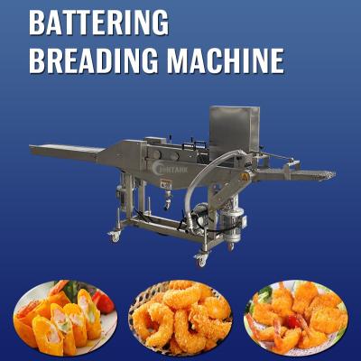 China Tempura Chicken Batter Meat Breading Machine Automatic for sale