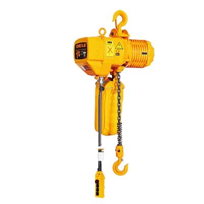 China 1000kg Lifting Electric Chain Hoist engine crane with wireless controller for sale