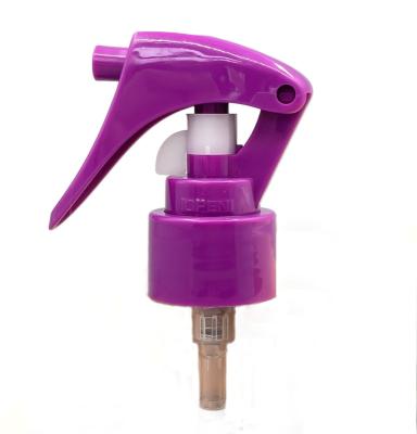 China 0.3ml Plastic Trigger Sprayer Pump Bottle Tops 24/410 28/410 Alu Closure for sale