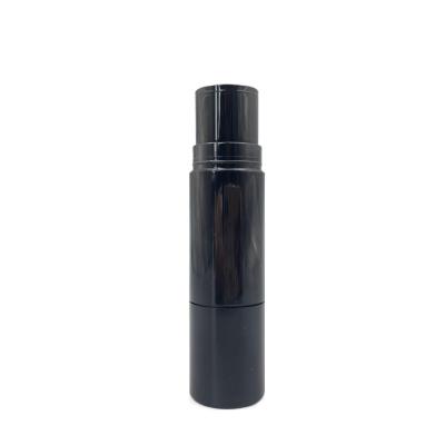 China 8g Black Empty Lipstick Containers Concealment Highlight ABS Double Head for sale