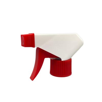 China 0.7ml White Red Trigger Sprayer Nozzle 28/410 Household Cleaning 28/400 for sale