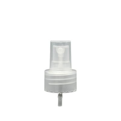 China Smooth Closure Sanitizer Fine Mist Sprayer Pump 28/410 Transparent for sale