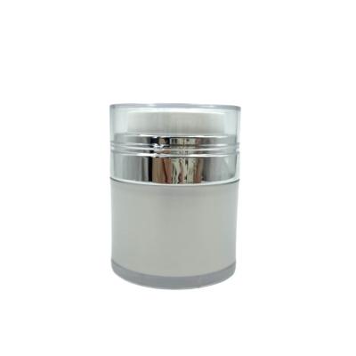 China 15 / 30 / 50g Airless Pump Jar Empty Acrylic Cream Bottle Cosmetic Easy To Use Container Portable Travel Makeup Tools for sale