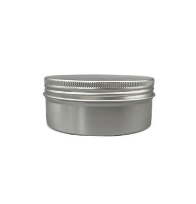 China Candy Aluminium Tin Jars 250ml Metal Cans With Screw On Lids for sale