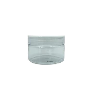 China PET 100ml Cosmetic Jars 120ml portable Plastic Containers For Creams for sale