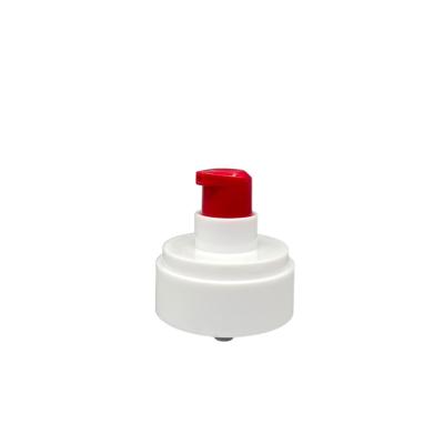 China Customized Color Cream Pump Dispenser  24/410 Double Wall With MS Cap for sale