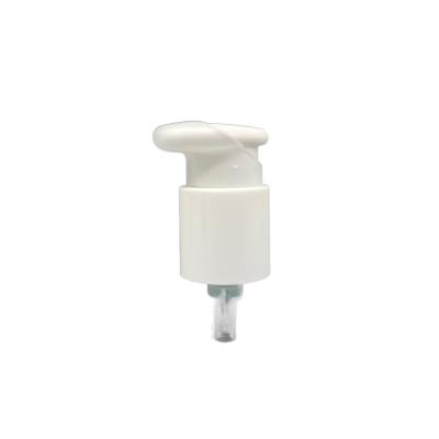 China Double Lock Face Cream Pump Dispenser 0.5ML/T Dosage 24/410 304H Spring for sale