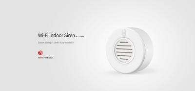 China Smart Wireless Indoor Siren Wifi Motion Digital Life Indoor Siren for sale