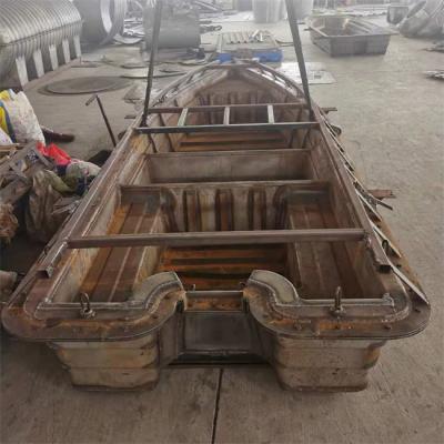 China Cast Iron HDPE Rotomolded Fishing Boat 50000 Shots CAD Design for sale