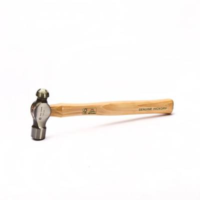 China Other low price high quality non magnetic ball peen hammer forged steel ball pein hammers with wood handle for sale
