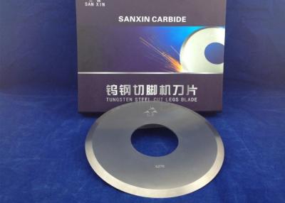 China Costum Tungsten Steel Blade , Tungsten Steel Disk Blad Cemented Carbide Material for sale