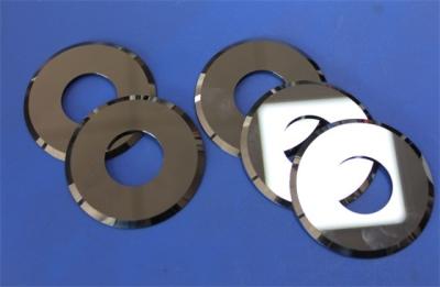 China Durable Tungsten Carbide Cutter / Circular Slitter Blades Wear Resistance for sale