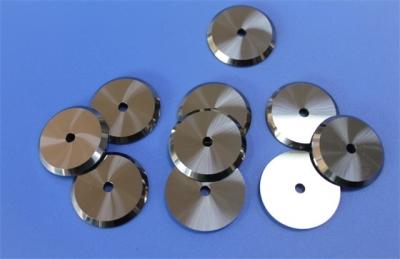 China Customized Precision Tungsten Steel Blade Round Shape High Hardness for sale