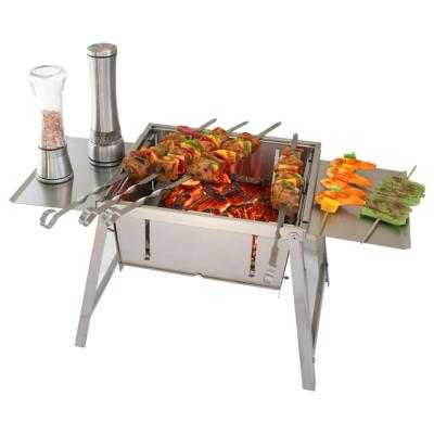 China Foldable Grill Outdoor BBQ Equipment Smooth Edge Easily Cleaned for sale