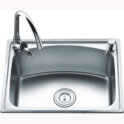 China 215mm Rectangular Stainless Steel Kitchen Sinks for sale
