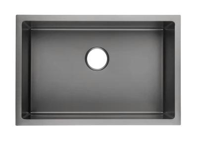 China SUS304 Black Undermount Stainless Steel Kitchen Sink OEM for sale