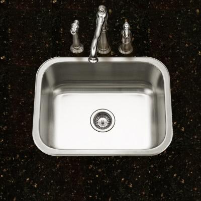 China Square Single Bowl Undermount Stainless Steel Kitchen Sink Size 44 X 39cm for sale