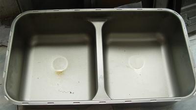 China ISO9001 Kitchen Sink Mould One Piece SS Double Bowl Sink for sale