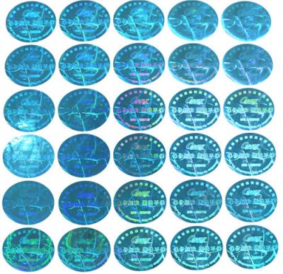 China Original Hologram Security Stickers / Anti - Counterfeiting Sticker for sale
