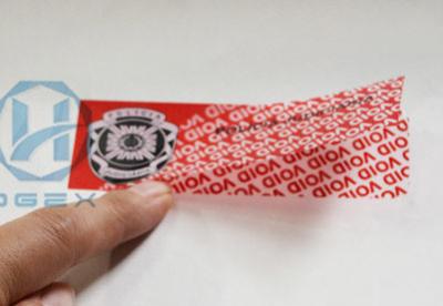 China Anti - cinta evidente de los sellos del pisón falsificado con la impresión del multicolor en venta