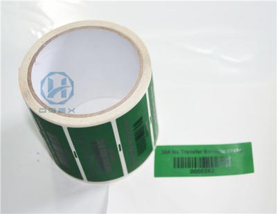 China Multi Colors Printing Self Adhesive Security Labels For Many Printer for sale