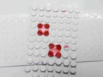 China Decolore la etiqueta de código de barras irreversible, etiqueta engomada sensible cambiante del agua del color adhesivo en venta