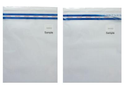 China Custom LOGO Plastic Tamper Evident Bag Security Deposit Money Bag for sale