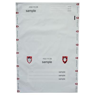 China Ldpe Security Tamper Evident Bag Printing Envelope Tamper Coin Bag China Factory SEALQUEEN for sale