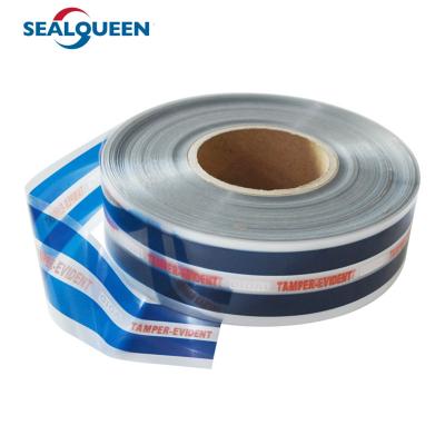 中国 水平に4熱い溶解のシール テープ空間のタンパーの急使袋のための明白な保証テープ 販売のため