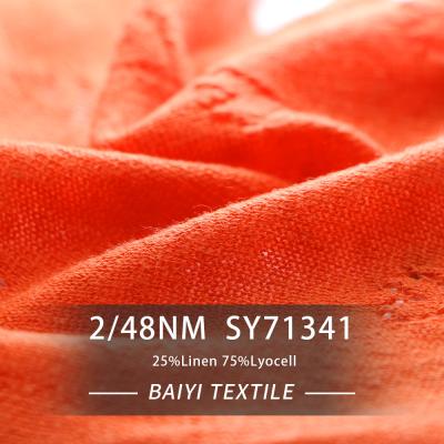 China El hilo de algodón torcido multiusos recicló el anti-bacteriano 2/48NM en venta