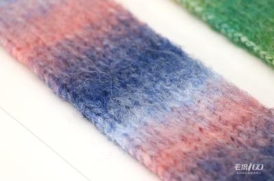 Китай 1/3.3NM Recycled Space Dye Yarn For Knitting Sweaters And Shawls продается