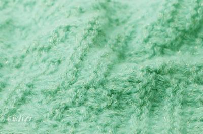 Chine Fil de laine en nylon acrylique de paillette 1/3.5NM pour les écharpes et les châles de tricotage à vendre