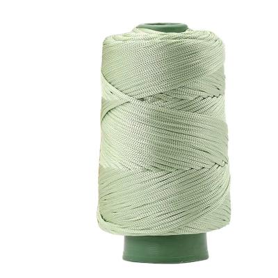 China Anti Pilling Recycled Linen Tape Yarn Breathable For Hand Knitting for sale