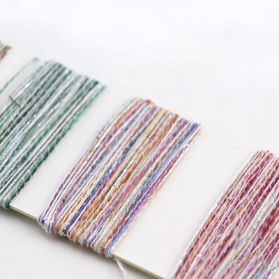 中国 耐酸性染められたポリエステル綿はヤーン、抗菌性の多綿の糸のかぎ針編みを混ぜた 販売のため