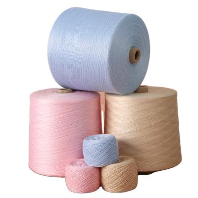 China Washable Lightweight Spun Dyed Yarn , Moistureproof Handspun Cotton Yarn for sale