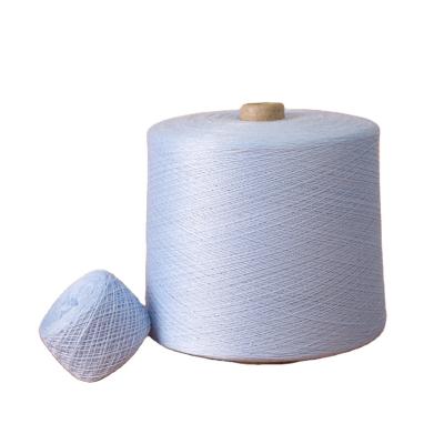 China Recyclable Durable Polyester Ring Spun Yarn , Multi Function Ring Spun Polyester Yarn for sale