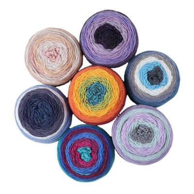 China Chunky Acrylic Wool Blend Yarn Anti Static Washable For Scarves for sale