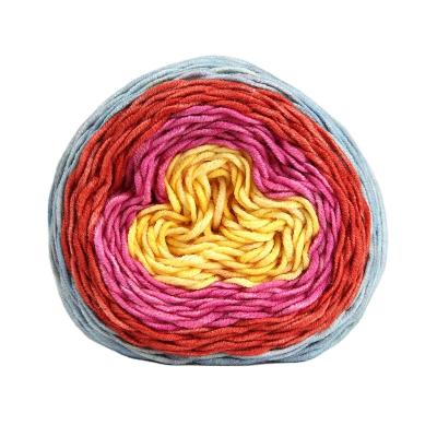 China Peso leve das bactérias de Chunky Cotton Wool Blend Yarn anti para tricotar manualmente à venda