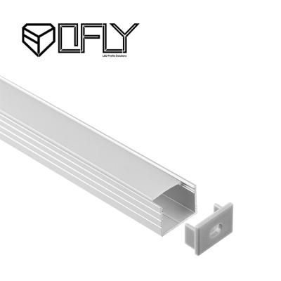China Perfil de extrusão de alumínio de perfil de LED montado na superfície de 18*13 mm para iluminação de faixa de LED à venda