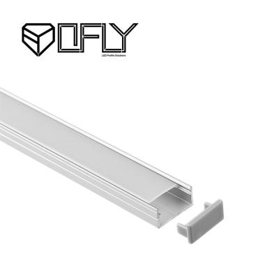 China Oberflächenmontiertes LED-Profil 18 * 8 mm LED-Alu-Profil Aluminium-Strangpressprofile zu verkaufen