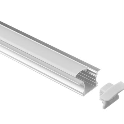 China 25*15mm Manufacturer Chinese Recessed Customized Length Aluminum LED Profile LED Channel for sale