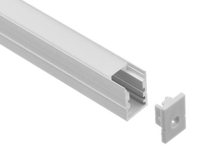 Cina profilo di alluminio montato di superficie di lunghezza di profilo 2m 4m di 10*15mm LED per il soffitto in vendita