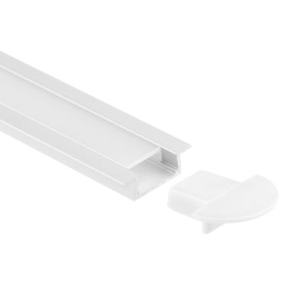 China Household 6063 T5 Recessed Aluminum LED Profile 22*6mm Extrusion for sale