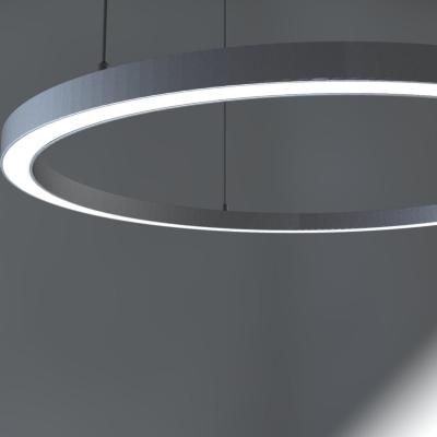 Chine La Manche en aluminium circulaire de lumière de bande a anodisé le profil linéaire de 25*25mm LED à vendre