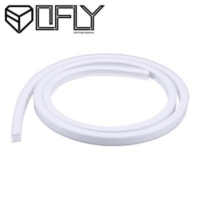 China YD-S1616-1 Silicone Neon Tube 16*16mm Rubber LED Profile for Strip Lighting for sale
