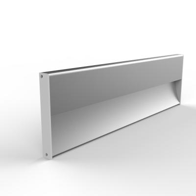 China YD-9013 Aluminum LED Floor Channel 6063 T5 Anodized For Skirting Board Lighting for sale